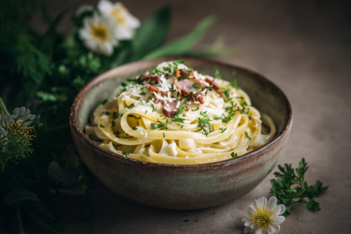 Dorfplatz 9 Rezepte Baerlauchpasta